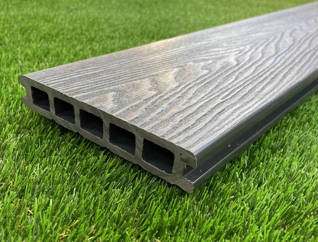4.8m Grey Composite Decking Decking Boards Deck Kingdom