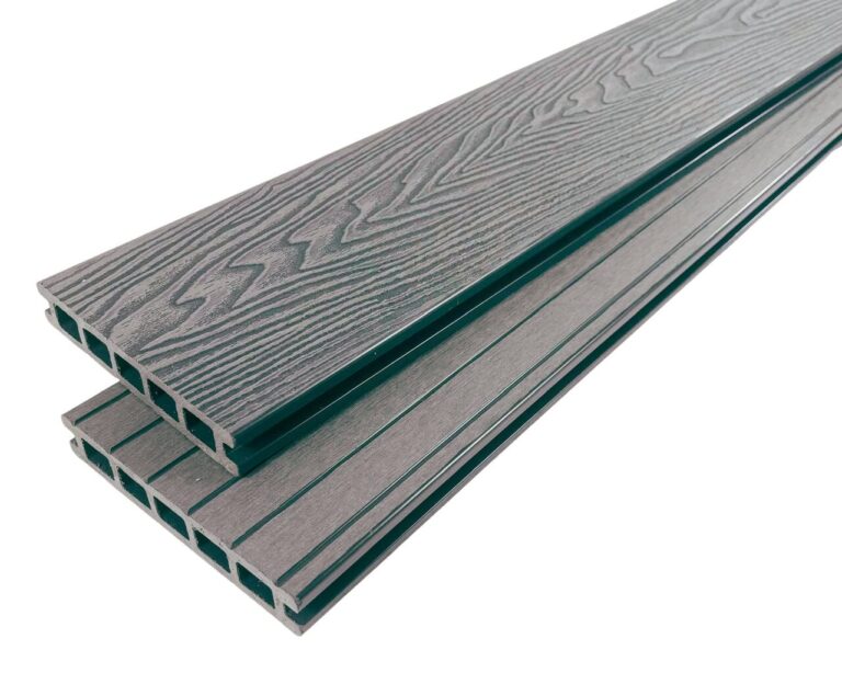 2.4m composite decking in silver