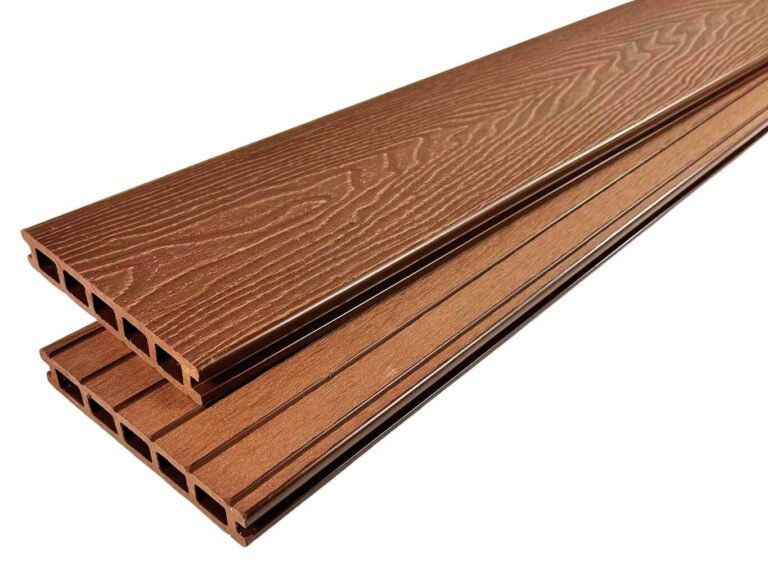 2.4m red brown composite decking