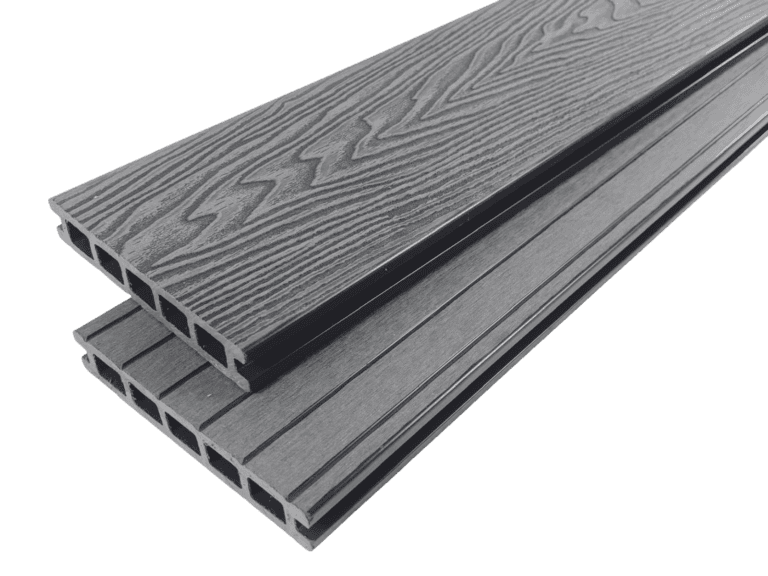 4m composite silver decking