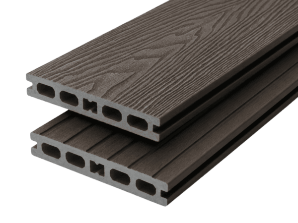 3.6m premium composite walnut decking